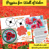 Poppies for the Wall of Valor Kit