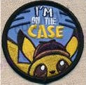I'm On the Case Patch (Pikachu inspired)