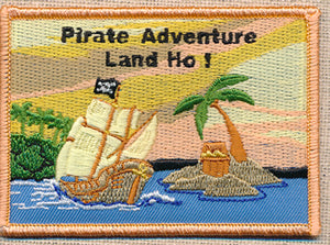 Pirate Adventure Patch (rectangle)