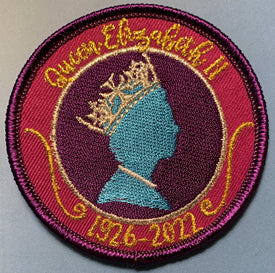 Queen Elizabeth II Patch (Includes Free Digital Kit)