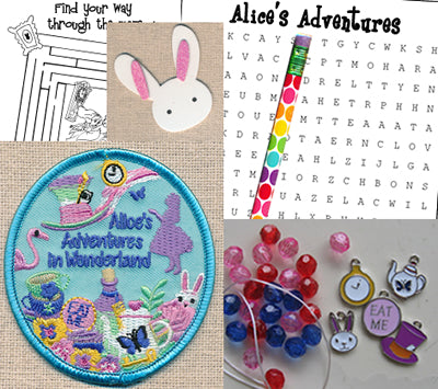 ALICE'S ADVENTURES IN WONDERLAND KIT OR PATCH
