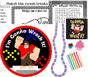 Wreck it Ralph Patch Kit