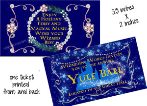 Yule Ball Ticket